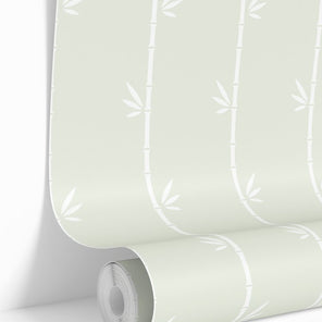 Lime Green Bamboo Wallpaper