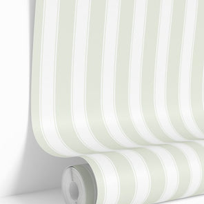 Lime Green Stripes Wallpaper