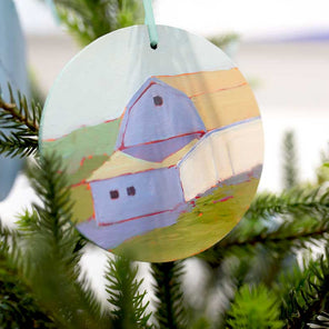 Muted Barn - Ornament